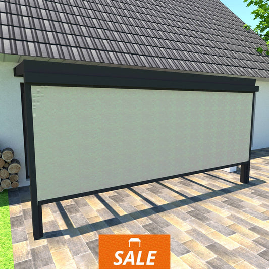 Schweng VSZ 125 Senkrechtmarkise - 4,53m x 2,20m - ohne Montage