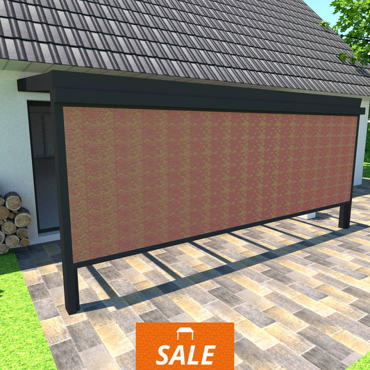 Schweng VSZ 125 Senkrechtmarkise - 4,77m x 2,15m - ohne Montage