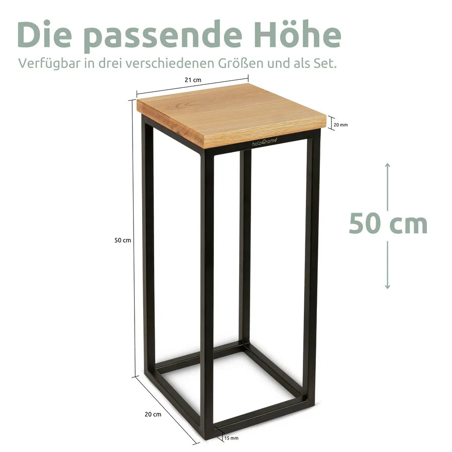 holz4home Blumenständer 3-tlg. SET