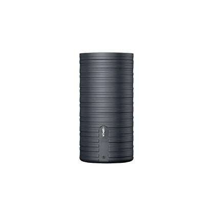 Garantia – NORDIC Regenspeicher inkl. Deckel (300 L, graphite grey) + Chrom-Auslaufhahn - Set