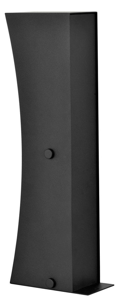 Ledino Steckdosenpfosten 2er Connect D2A, anthrazit, Outdoor