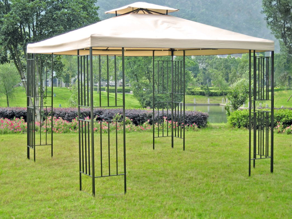 Pavillon AMAZONAS von Harms – Stabiler Sonnenschutz im eleganten Design