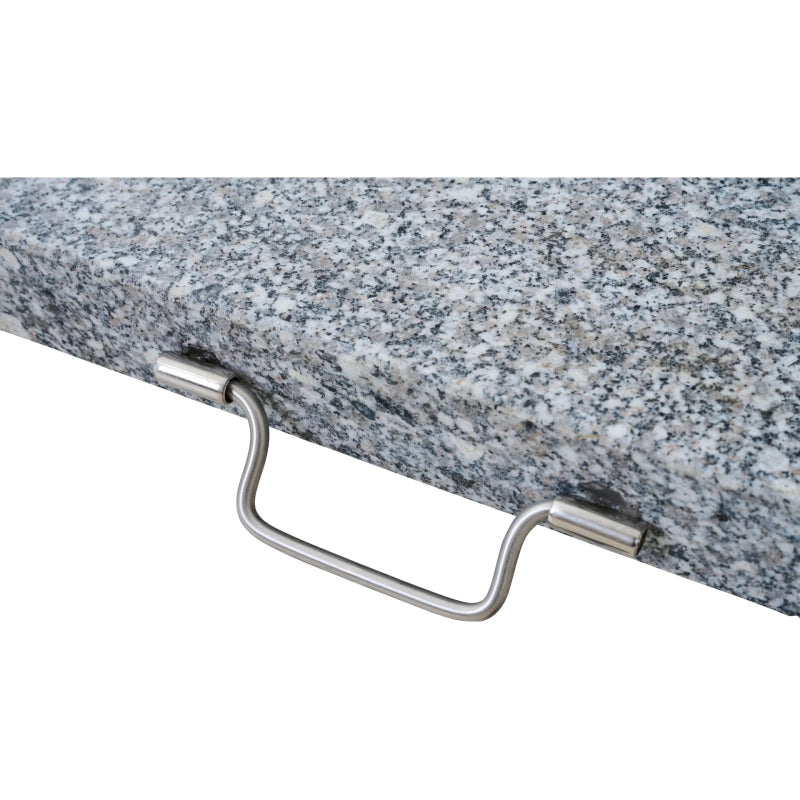 Schirmständer Granit | 45 kg | hellgrau