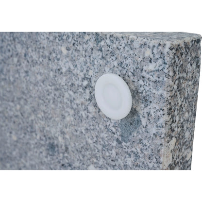 Schirmständer Granit | 45 kg | hellgrau