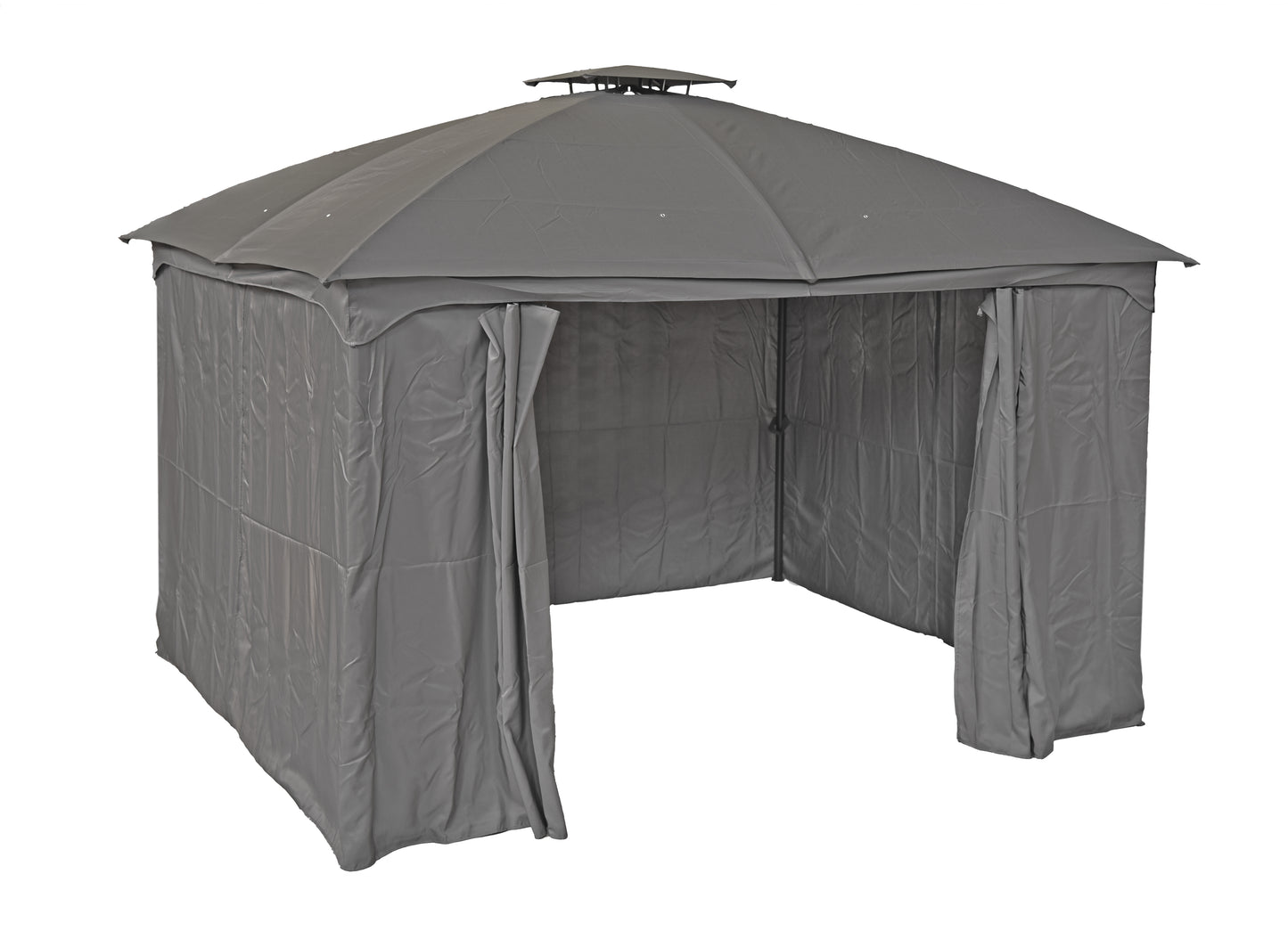 Pavillon KAMA 3,6×3 m – Moderner Gartenpavillon in Anthrazit