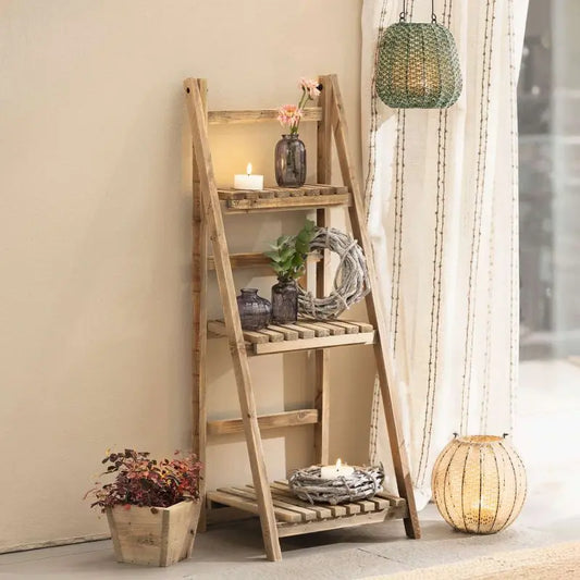 Holzregal "Recycling-Chic"