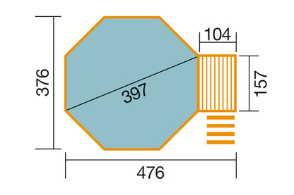 weka Massivholzpool B 593