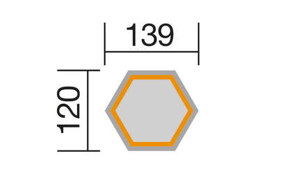 weka Elementhochbeet 6-Eck
