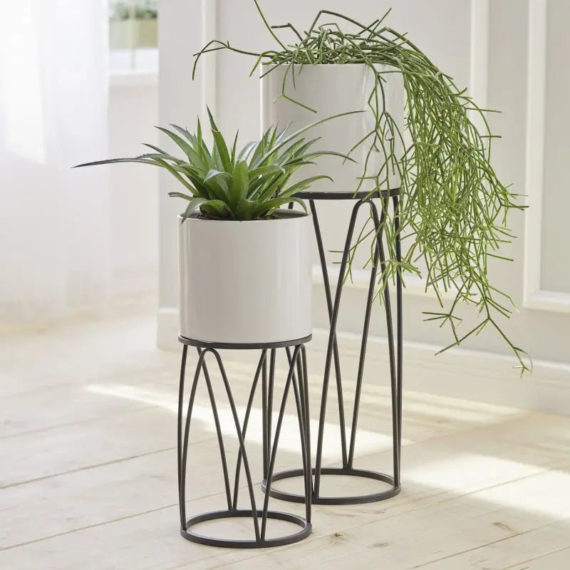 Übertopf Retro 2er Set