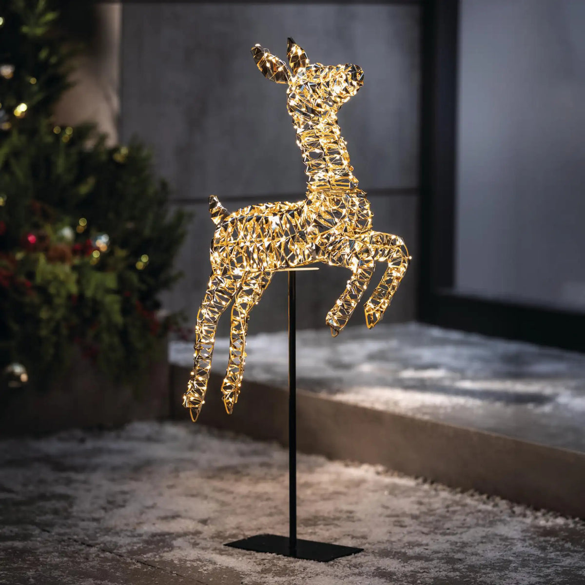 LED-Rentier "Golden"