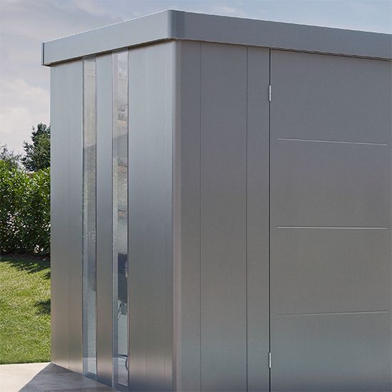 Biohort seitlicher Ausbau Neo - silber-metallic