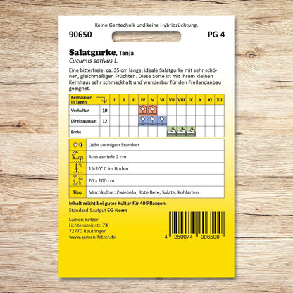 Freilandgurken Tanja