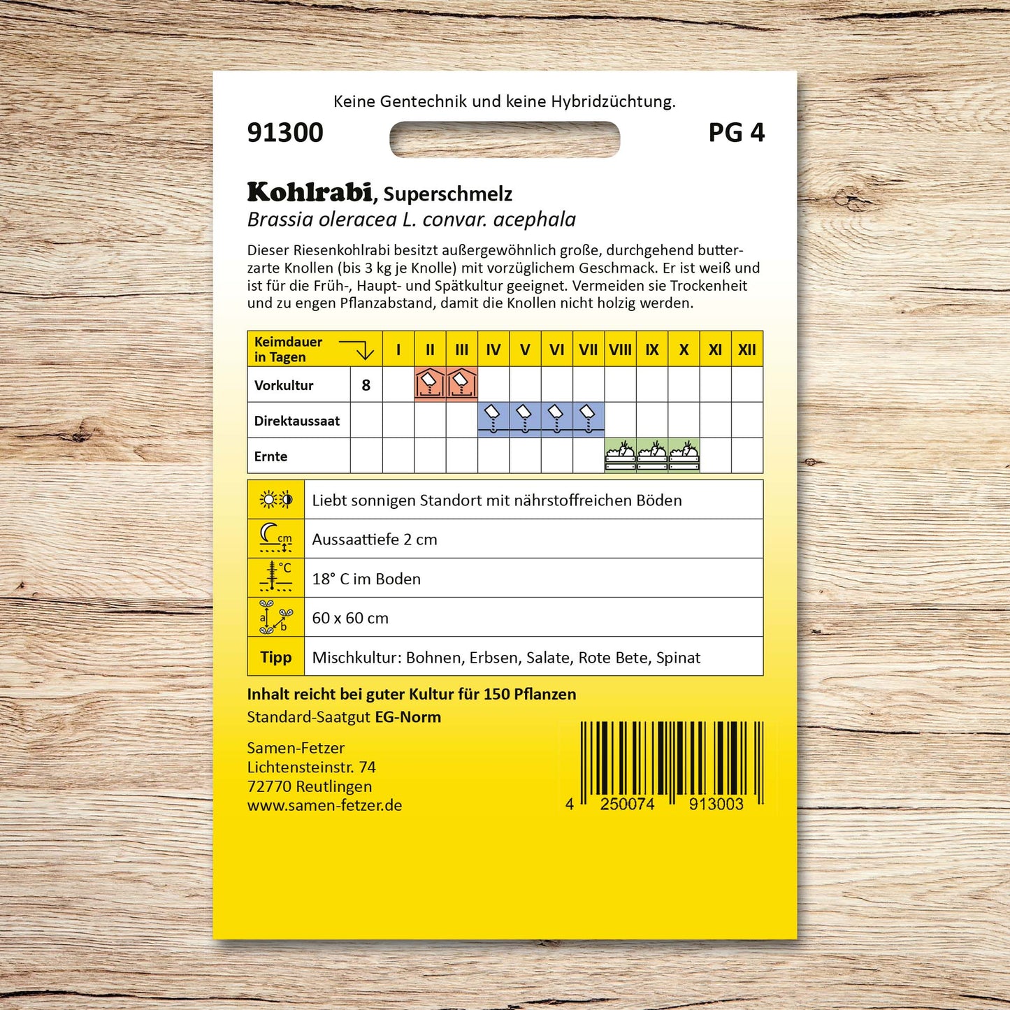 Kohlrabi Superschmelz