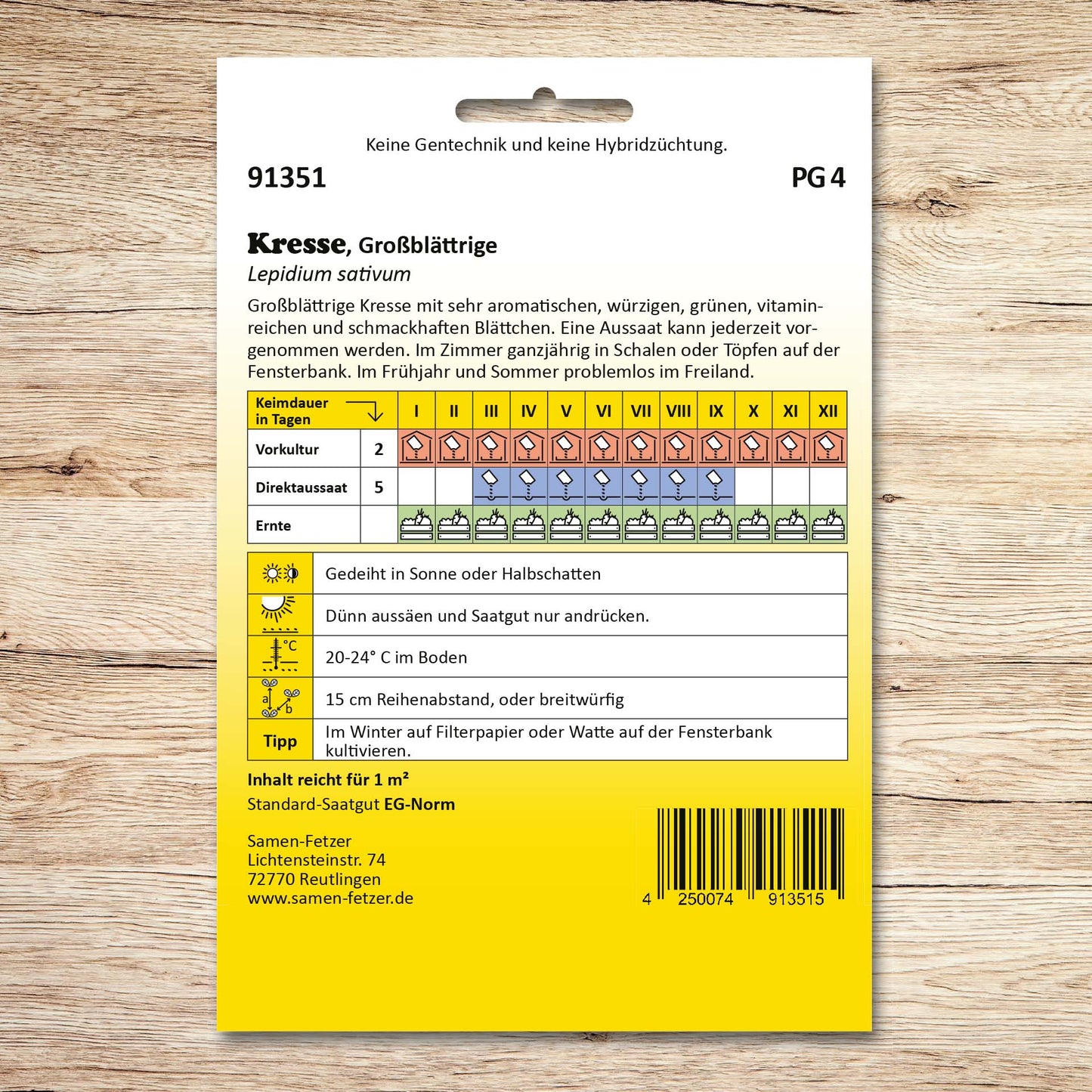 Kresse Großblättrige