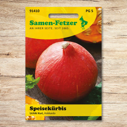 Speisekürbis Uchiki Kuri, Hokkaido