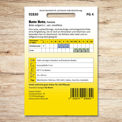 Rote Bete Forono
