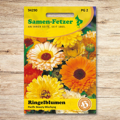 Ringelblumen Calendula, Pacific Prachtmischung