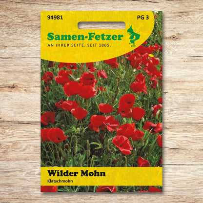 Wilder Mohn Klatschmohn
