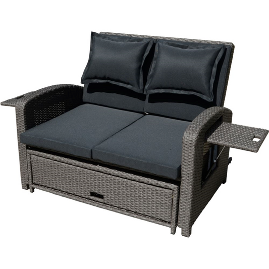 Funktionssofa NIZZA – Stilvolles Outdoor-Sofa mit Funktion und Komfort