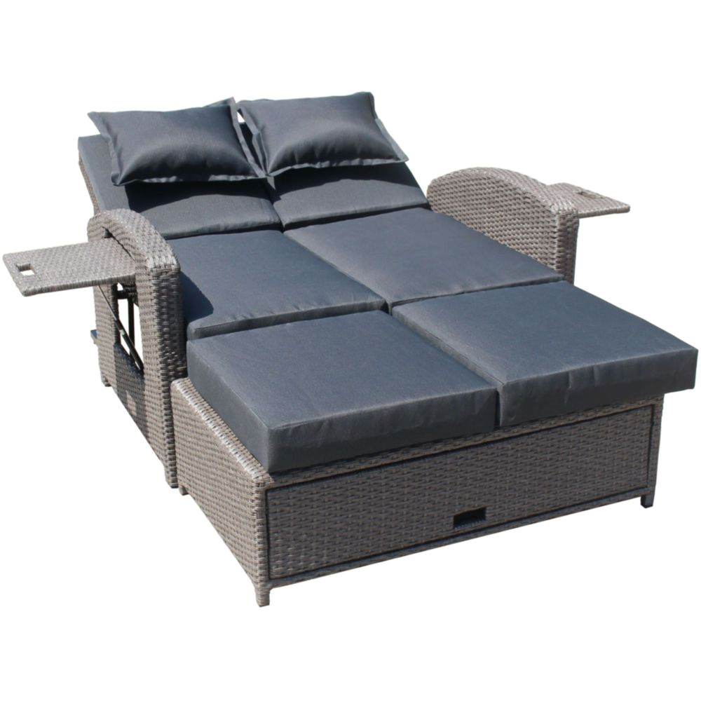 Funktionssofa NIZZA – Stilvolles Outdoor-Sofa mit Funktion und Komfort