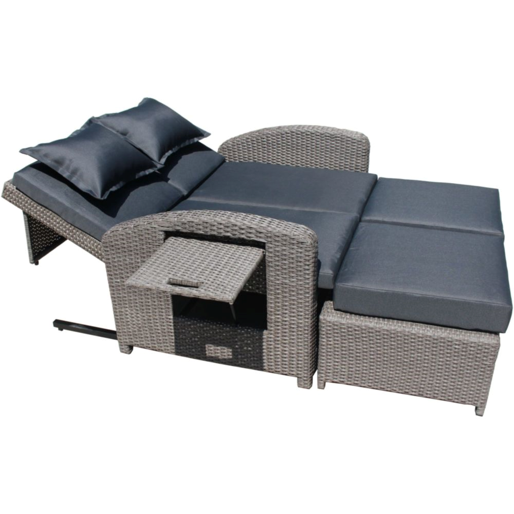 Funktionssofa NIZZA – Stilvolles Outdoor-Sofa mit Funktion und Komfort