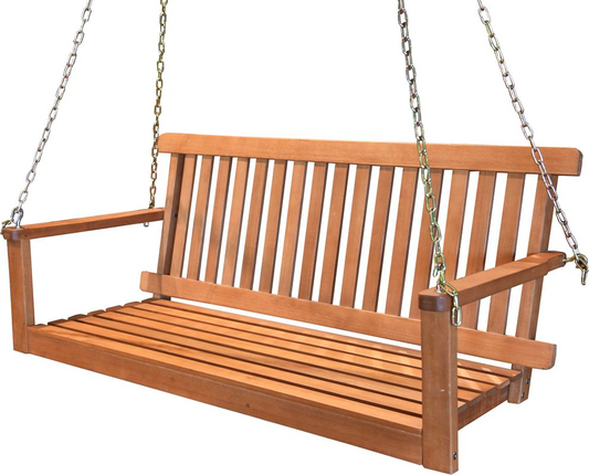 Hängebank COLUMBIA aus Eukalyptus FSC® – 2-Sitzer für Garten