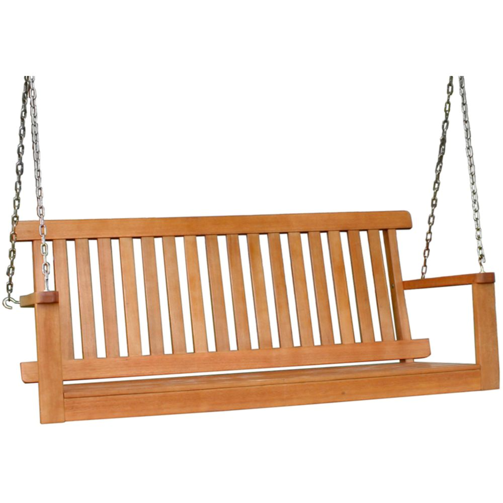 Hängebank COLUMBIA aus Eukalyptus FSC® – 2-Sitzer für Garten