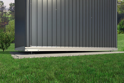 Biohort Gerätehaus Highline – konfigurierbar - quarzgrau-metallic