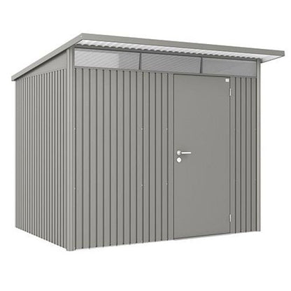 Biohort Gerätehaus Highline – konfigurierbar - silber-metallic