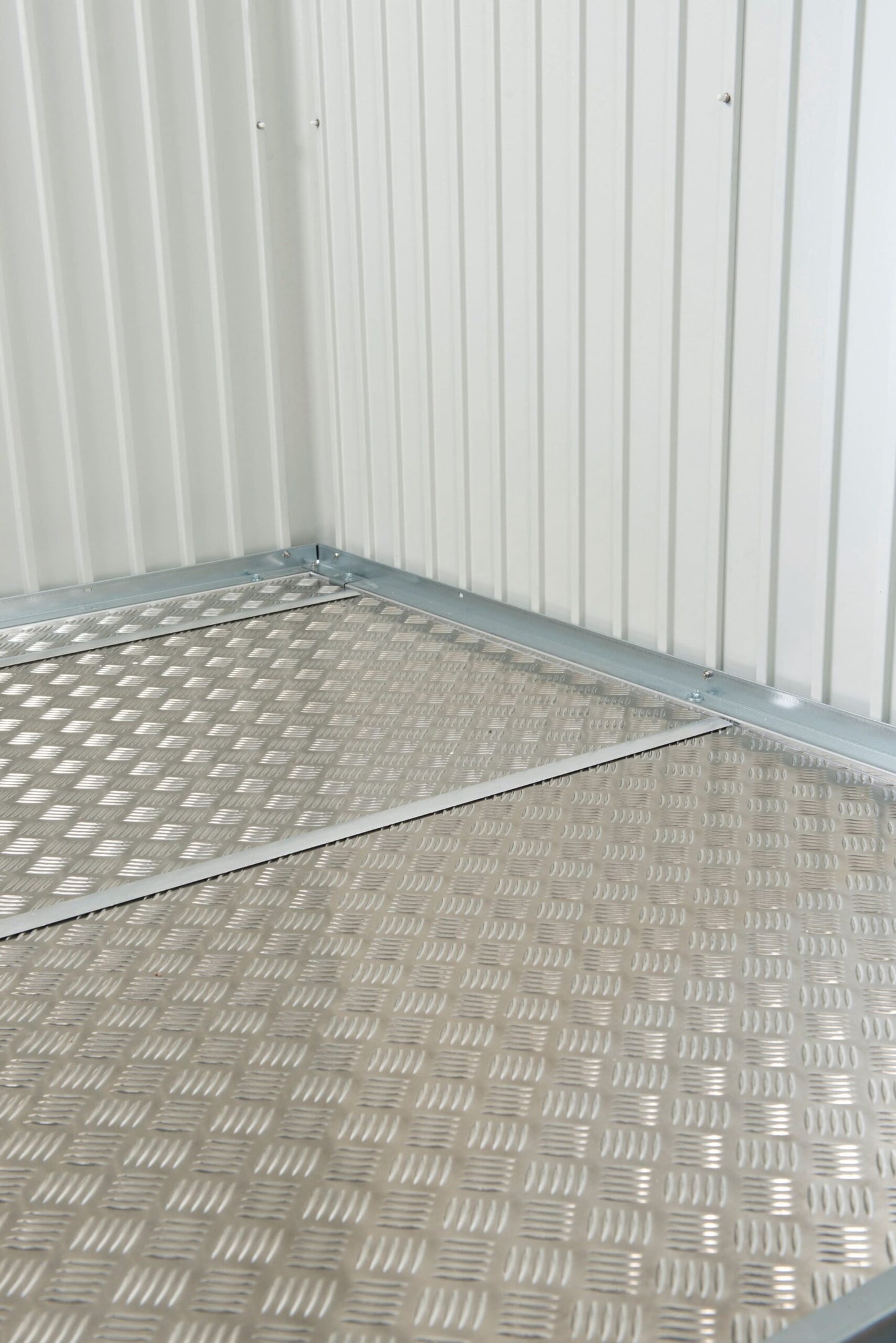 Biohort Gerätehaus Highline – konfigurierbar - silber-metallic
