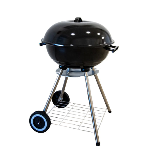 B-Ware Camping Edelstahl Holzkohle Kugelgrill