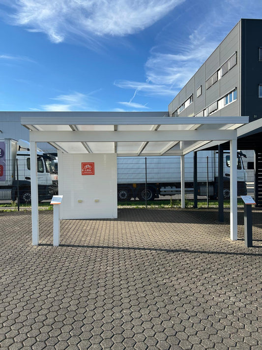 Schweng Carport V450 mit Geräteraum - 4,50m x 5,00m - ohne Montage