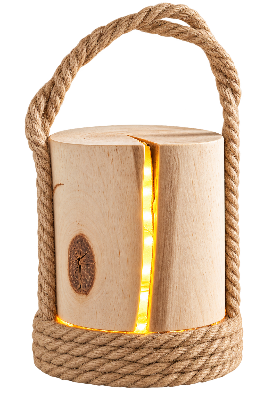 LED-Laterne "Wood"