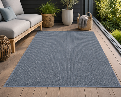 Outdoorteppich 160 × 200 cm – stilvoller Komfort für Terrasse & Balkon