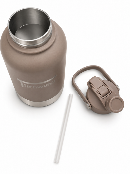 3-in-1 Isolier-Trinkflasche für Mensch & Hund – ca. 950 ml