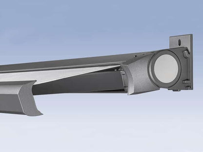Kassettenmarkise – Prima C1 – konfigurierbar - Weißaluminium RAL 9006 - Breite 2,00 m