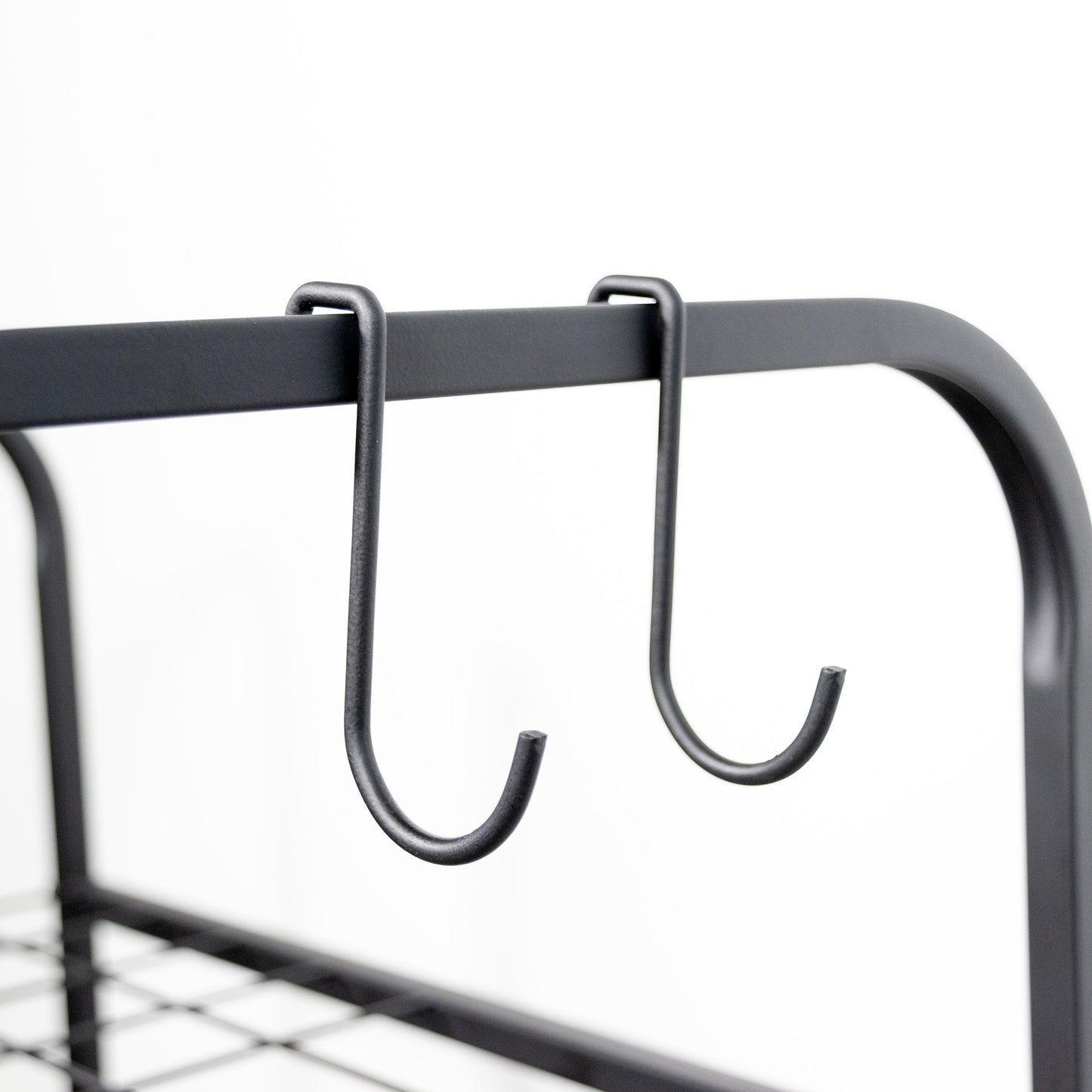 Garten Organizer Schwarz – Platzsparender Werkzeugständer für Schaufeln, Besen & Gartengeräte – Stabil & Praktisch für Garage und Schuppen