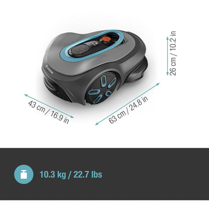 GARDENA Mähroboter smart SILENO max 800m²