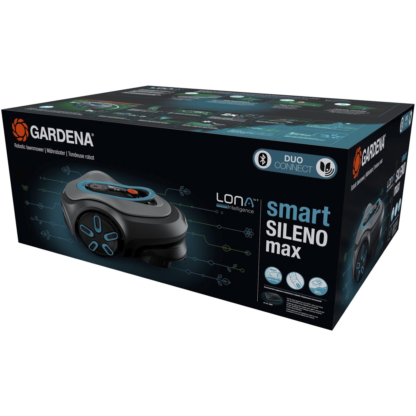 GARDENA Mähroboter smart SILENO max 800m²