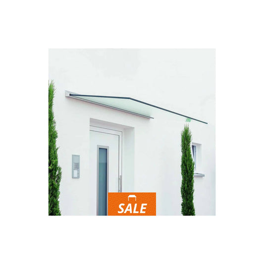 Schweng Ganzglasvordach - ohne Montage