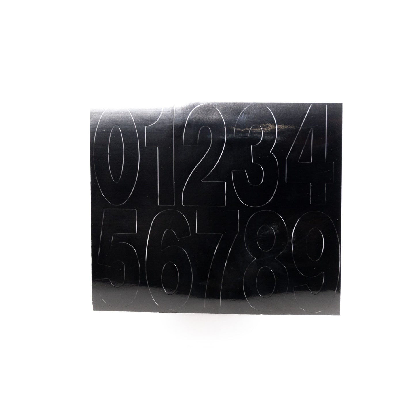 Solar Hausnummer mit LED-Beleuchtung – Edelstahl