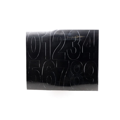 Solar Hausnummer mit LED-Beleuchtung – Edelstahl