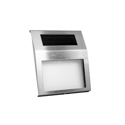 Solar Hausnummer mit LED-Beleuchtung – Edelstahl