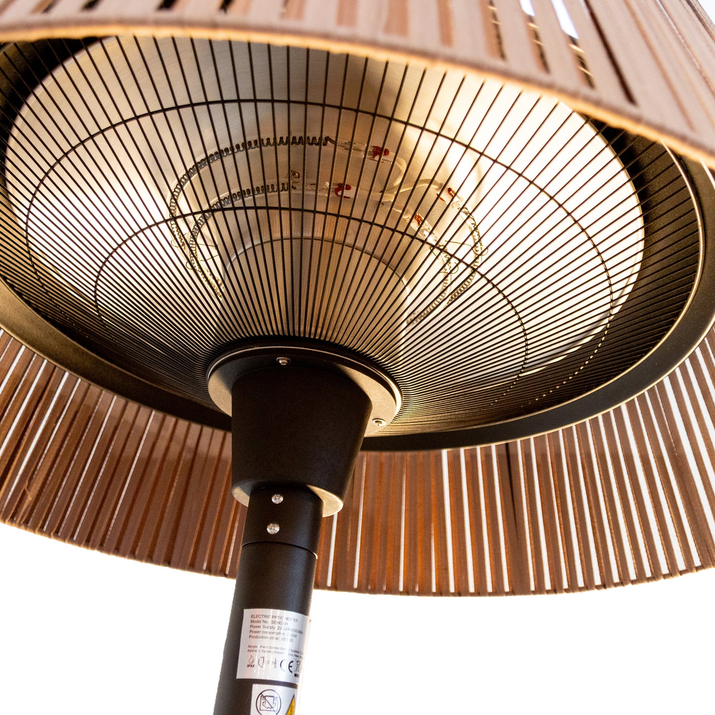 Standheizstrahler, Heizstrahler braun