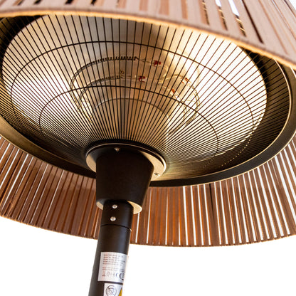 Standheizstrahler, Heizstrahler braun