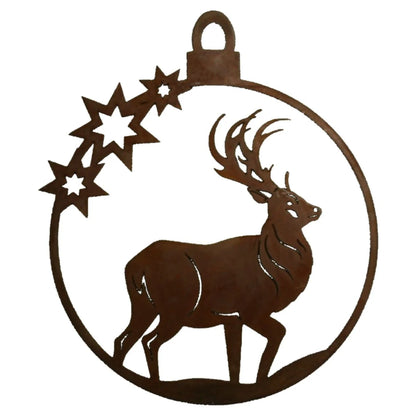 Hochwertige Weihnachtsdeko: Hirsch Deko