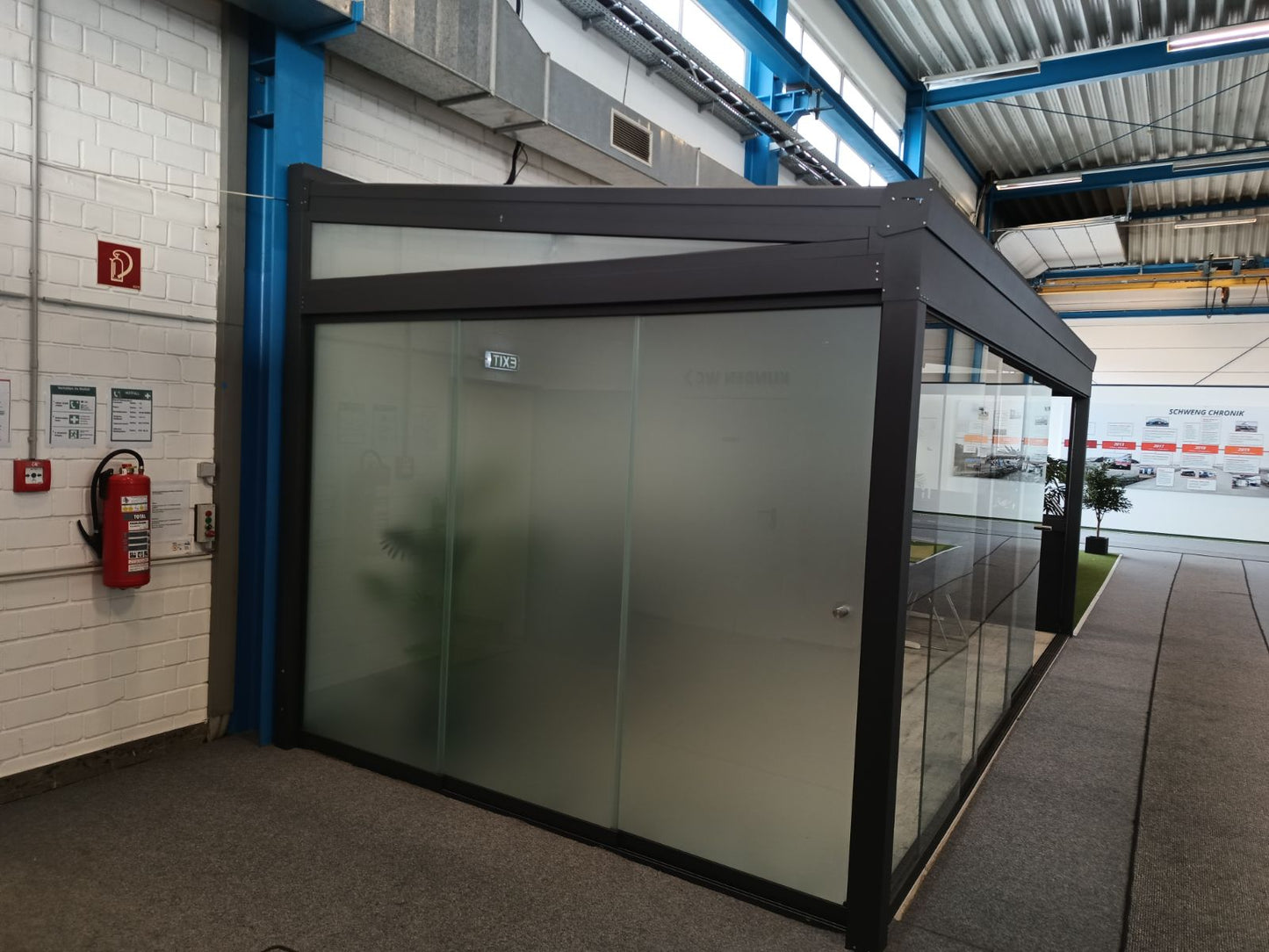 Schweng Sommergarten S400 Anthrazit - 6,00m x 3,00m - ohne Montage