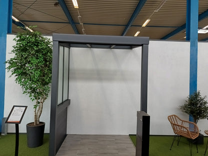 Schweng Eingangsüberdachung S400 Anthrazit - 2,00m x 1,50m - ohne Montage