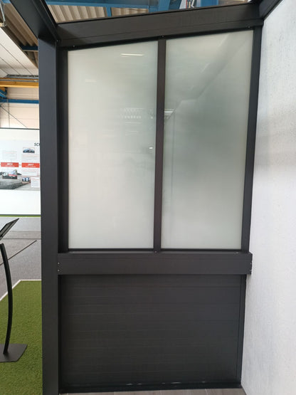 Schweng Eingangsüberdachung S400 Anthrazit - 2,00m x 1,50m - ohne Montage