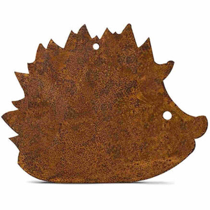 Edelrost Deko Igel für Garten und Haus